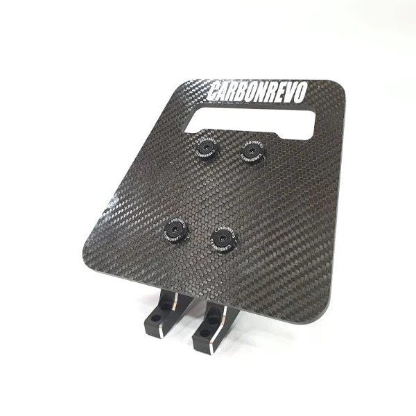 carbonrevo dualtron carbonfaser-fußstützen-set
