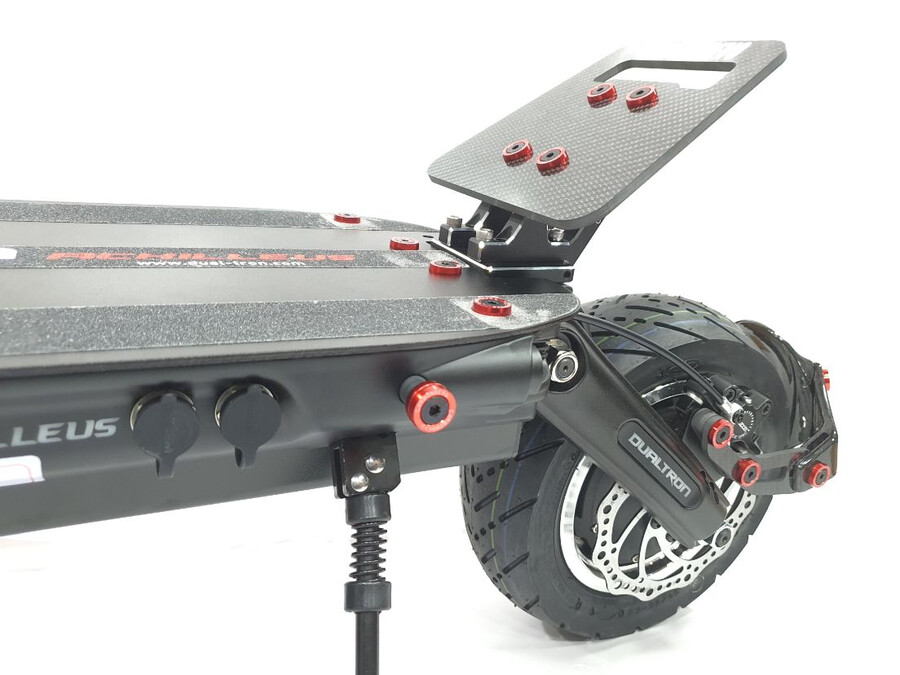 carbonrevo dualtron carbonfaser-fußstützen-set