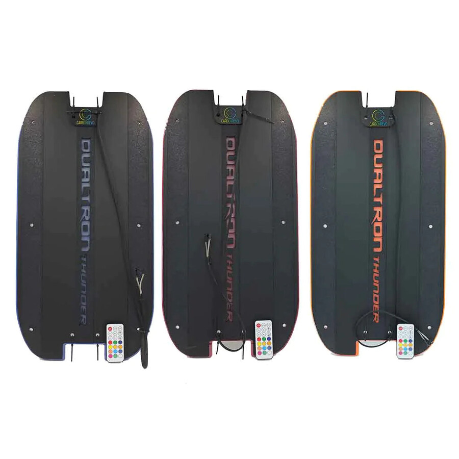 carbonrevo dualtron eagle led 3d blue deck cover