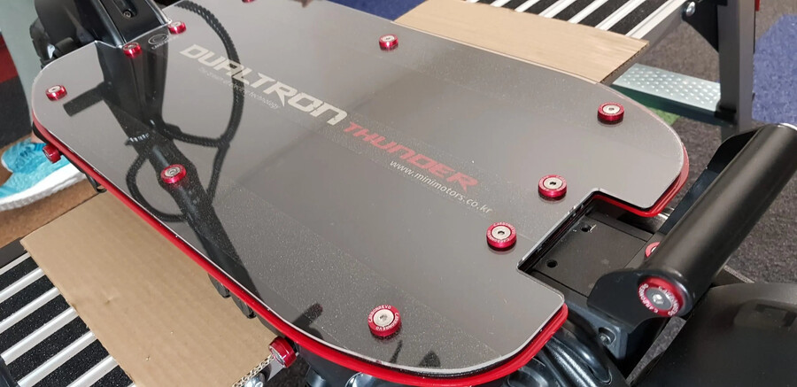carbonrevo dualtron thunder translucent green deck cover